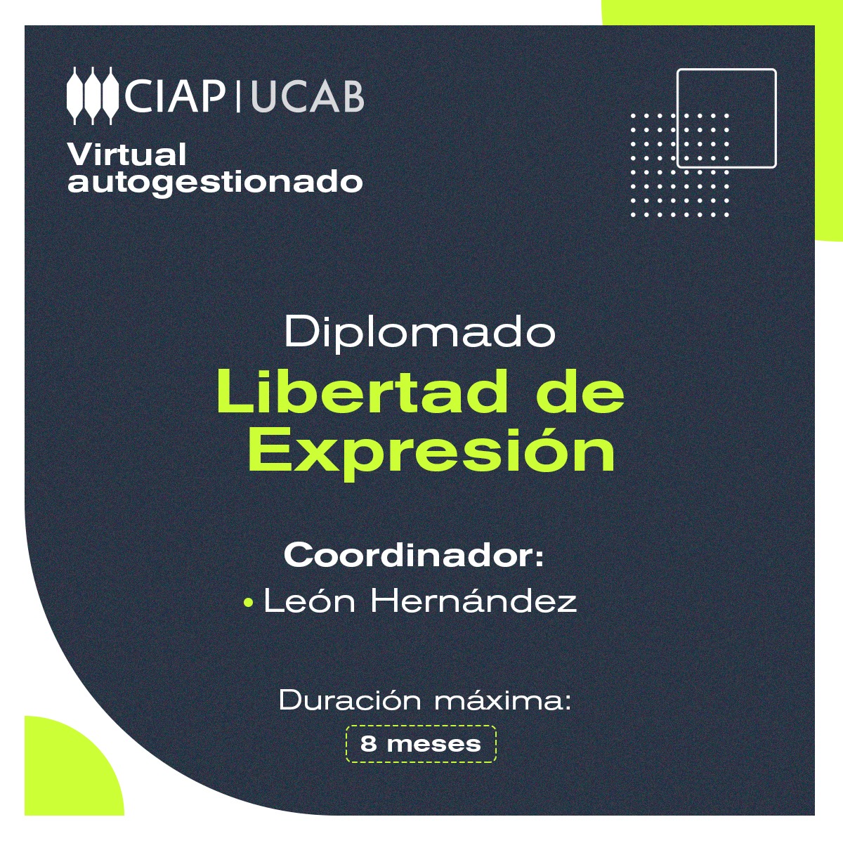 Diplomado Libertad de Expresión 1200x1200